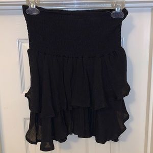 Black Ruffle Skirt🖤